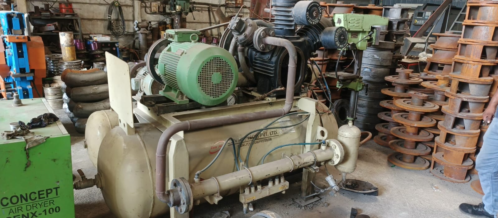 Saikrupa Service - CNG Compressor Project Work Surat Gujarat